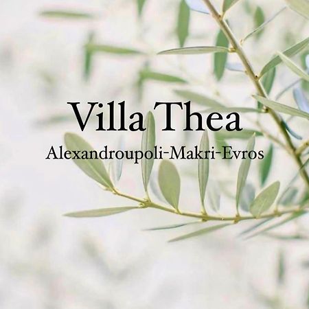 Villa Thea Mákri Exterior foto